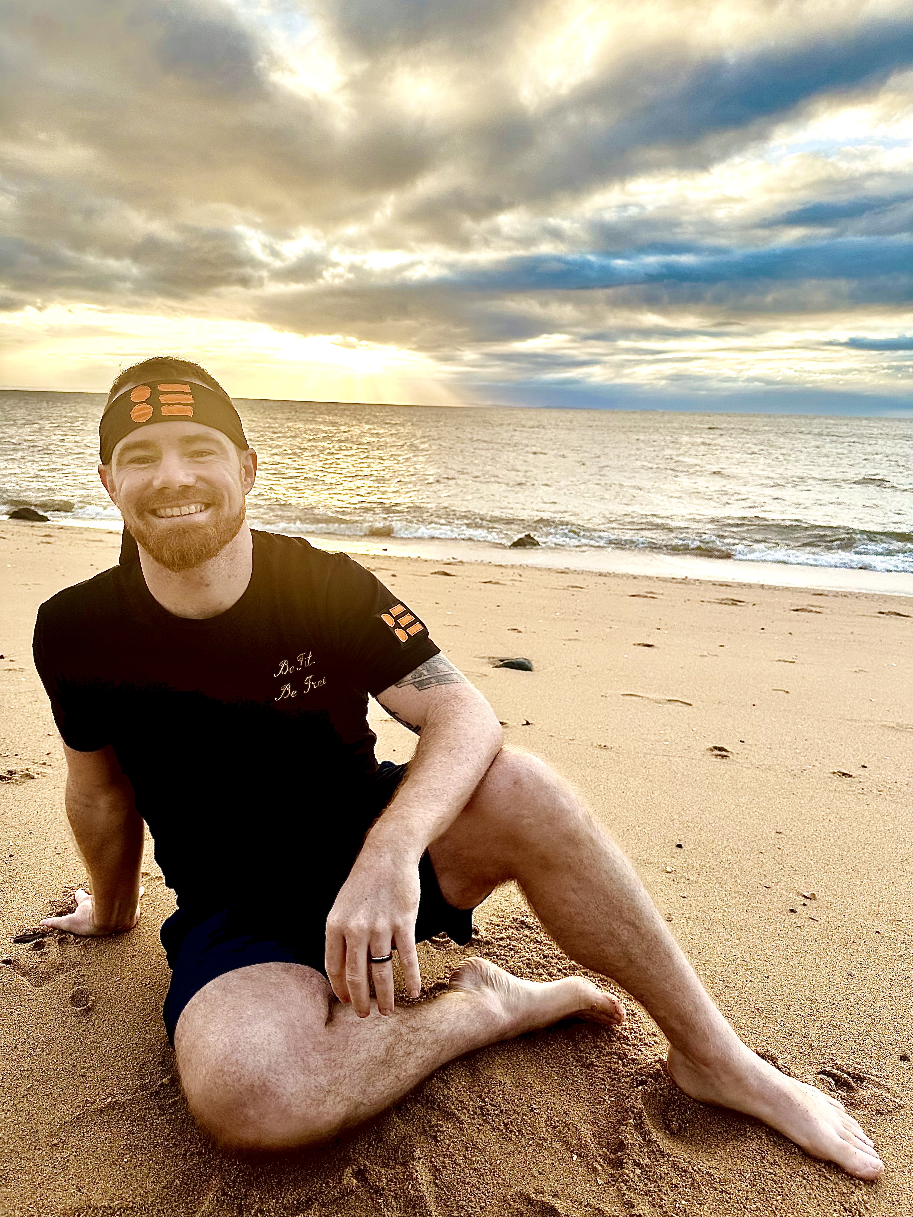 Brent Elton at sunrise